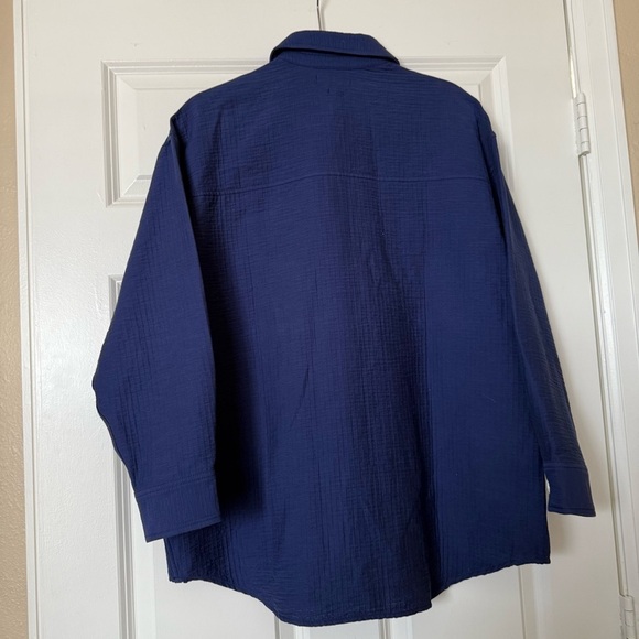 NWOT Madewell Superoversized Shirt Jacket Size Small - Picture 5 of 13